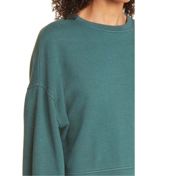 RAILS Alice Cotton Blend Sweatshirt, Organic Cotton Forest Green, Medium, NWT - Picture 12 of 15